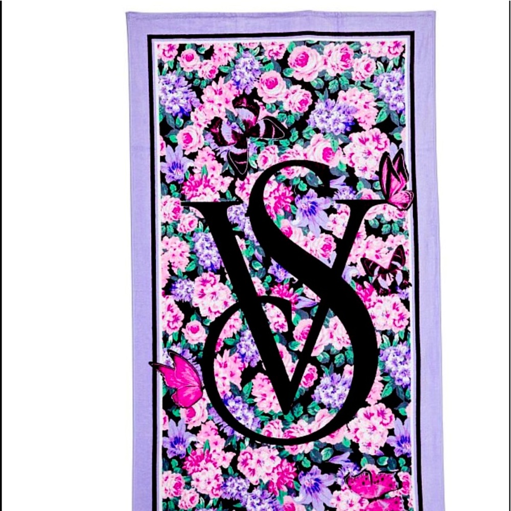 New 🤩VS Floral  Towel 2022
